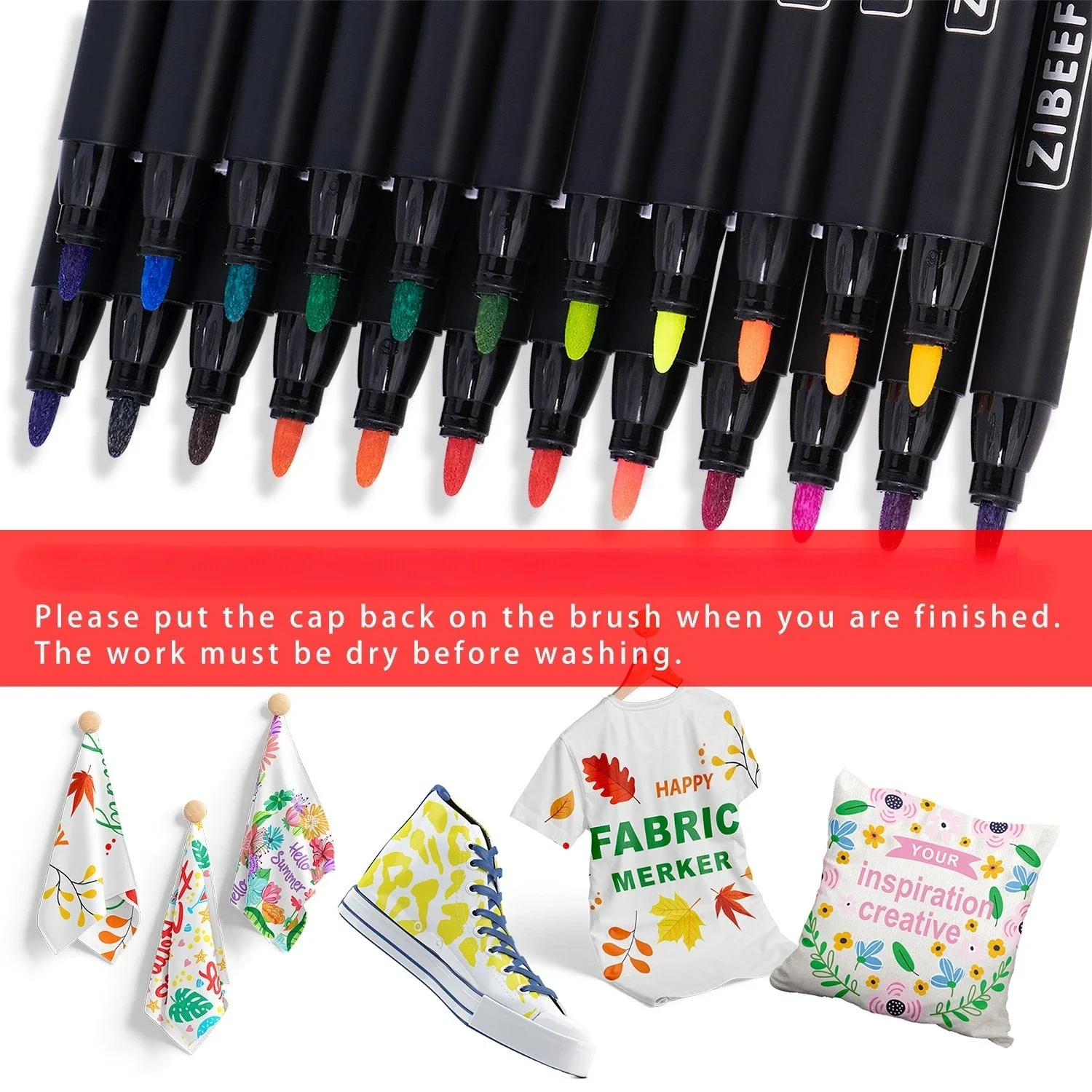 

Guangna 3610, тканевая ручка, одежда с граффити, футболка, моющийся водонепроницаемый маркер, ручная роспись, сделай сам, не выцветает