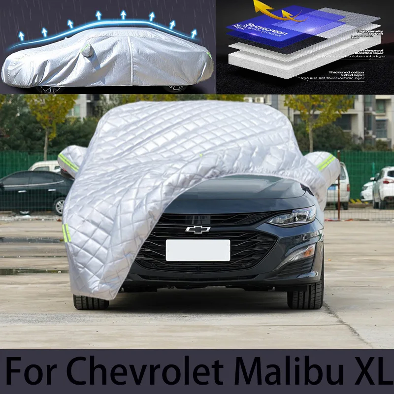 

For chevrolet MALIBU XL hail protection cover, auto rain protection, scratch protection, paint peeling protection, car clothing