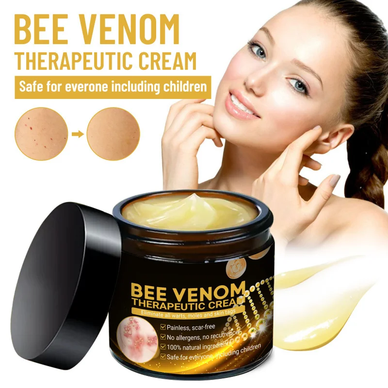 

Gentle Bee Venom Skin Care Cream Hydrates Moisturizes Smoothes Skin Cleanses and Boosts Vitality