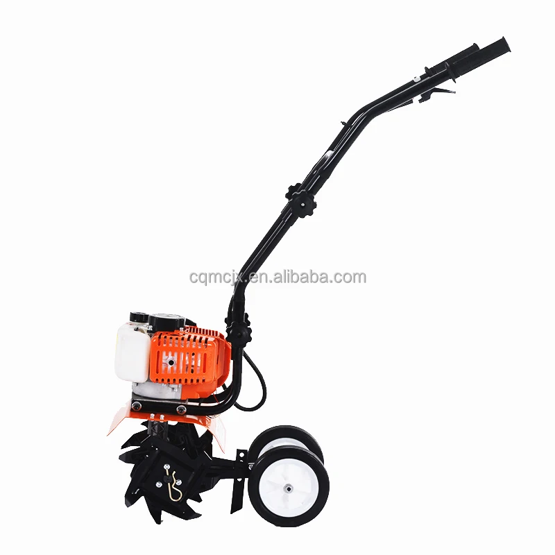 Agricultural Small Multi-functional Gasoline Hand held Cultivated Land Loosening Machine Rotary Mini Power Tiller Micro-tiller