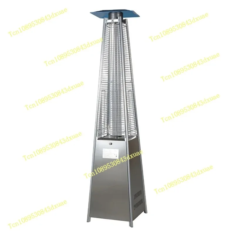 2023 New Pyramid Type Patio Heater Propane Gas Heater Stainless Steel Suitable for Garden