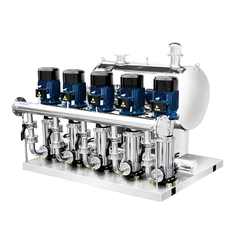 Life no negative pressure variable frequency water supply equipment community secondary booster booster pump station