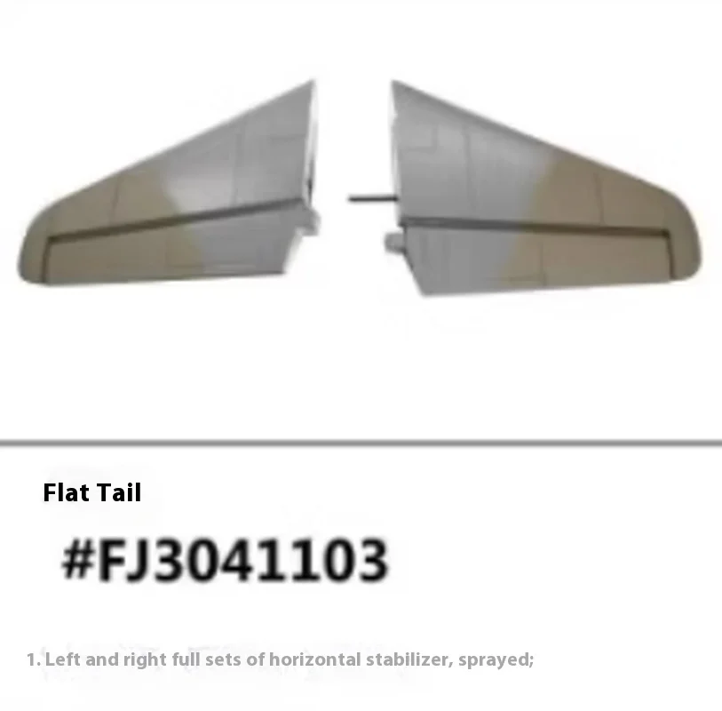 FreFuk70 mm-Accessoires d'avion Meprosast, fuselage, ailes principales, queue plate, queue verticale, train d'atterrissage, fil de cockpit