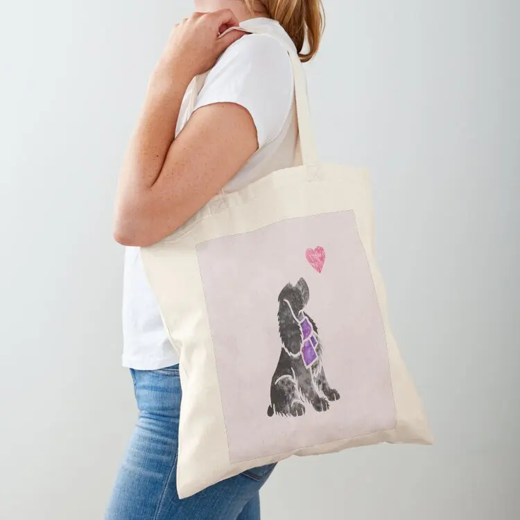 

Watercolour English Cocker Spaniel (blue roan) Tote Bag canvas tote bag tote bag men Fabric