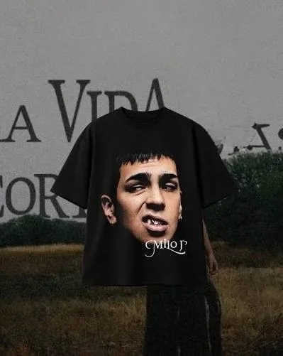 Milo J Merch Tee Unisex T-shirt Men Short Sleeve Tee Causal Tops Clothes Female Y2K Tops