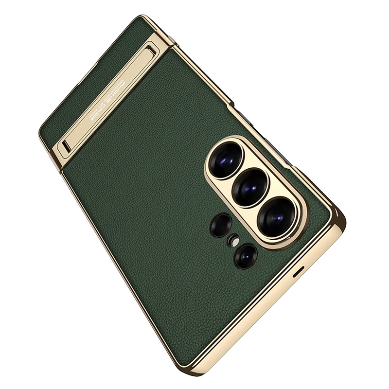 For Samsung Galaxy S26 Ultra Case GKK Luxury PU Leather Camera Protection With Stand Phone Cover