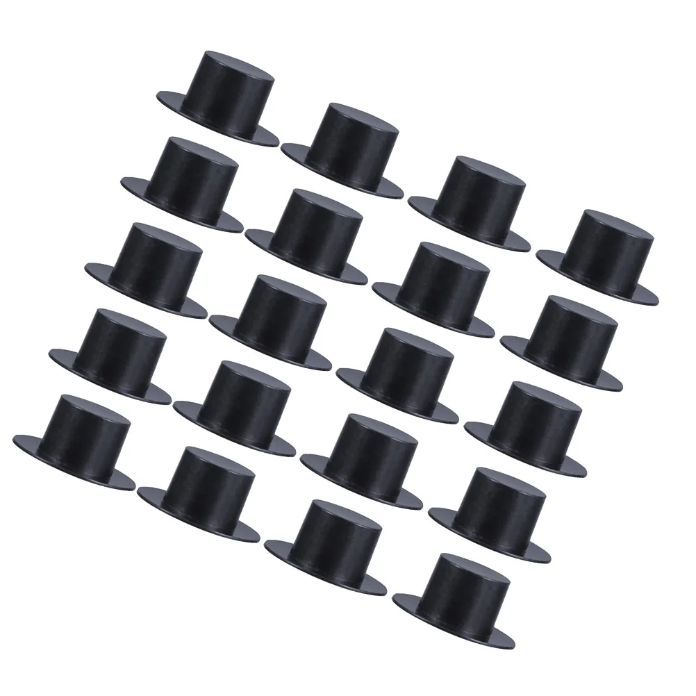 100 szt. Ozdób do kapeluszy klauna, mini czapki, ręcznie robione akcesoria do dekoracji DIY.