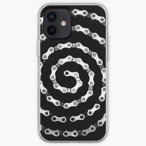 Bike Chain Spiral Iphone Tough Case  Phone Case Customizable for iPhone 11 12 13 14 Pro Max Mini 6 6S 7 8 Plus X XS XR Max