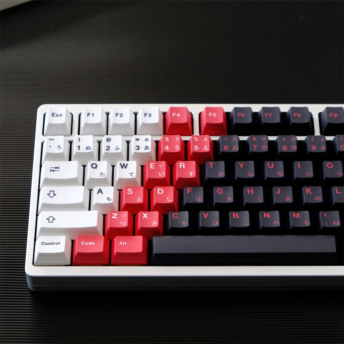 Imagem -02 - Samurai Dye Sublimação Keycaps 129 Chaves Keycap Perfil Cereja Switches mx Teclado Mecânico Cor Gradiente