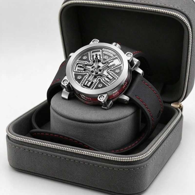 WXK1992-ZBL1006 Interstellar Engine Concept Mechanical Watch Men's Luminous Waterproof Watch