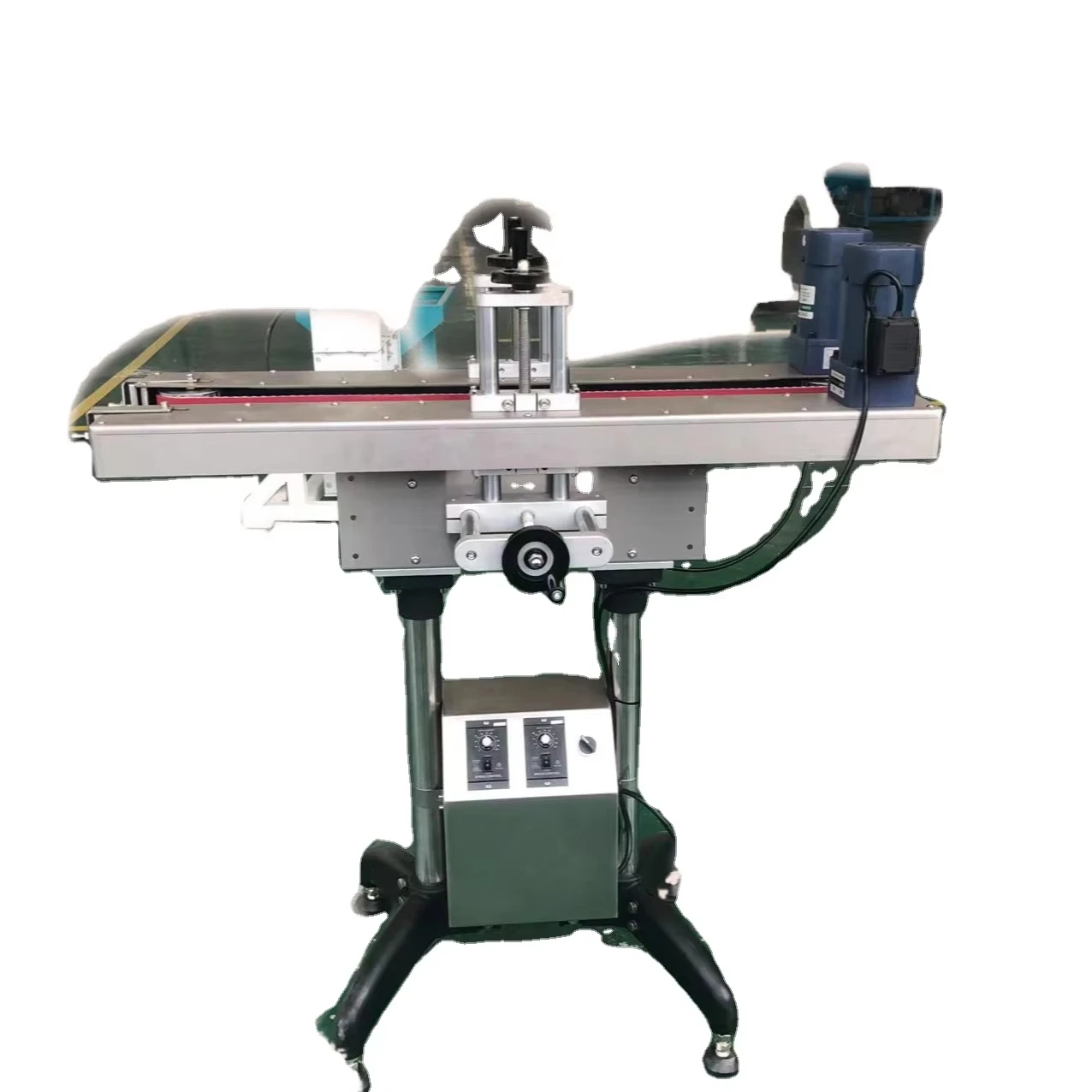

China 2025 Hot Sales Conveyors Plastic Bottle Bottom Printing Bottomless Conveyor Pinch Bottle Conveyor Belt Machine System