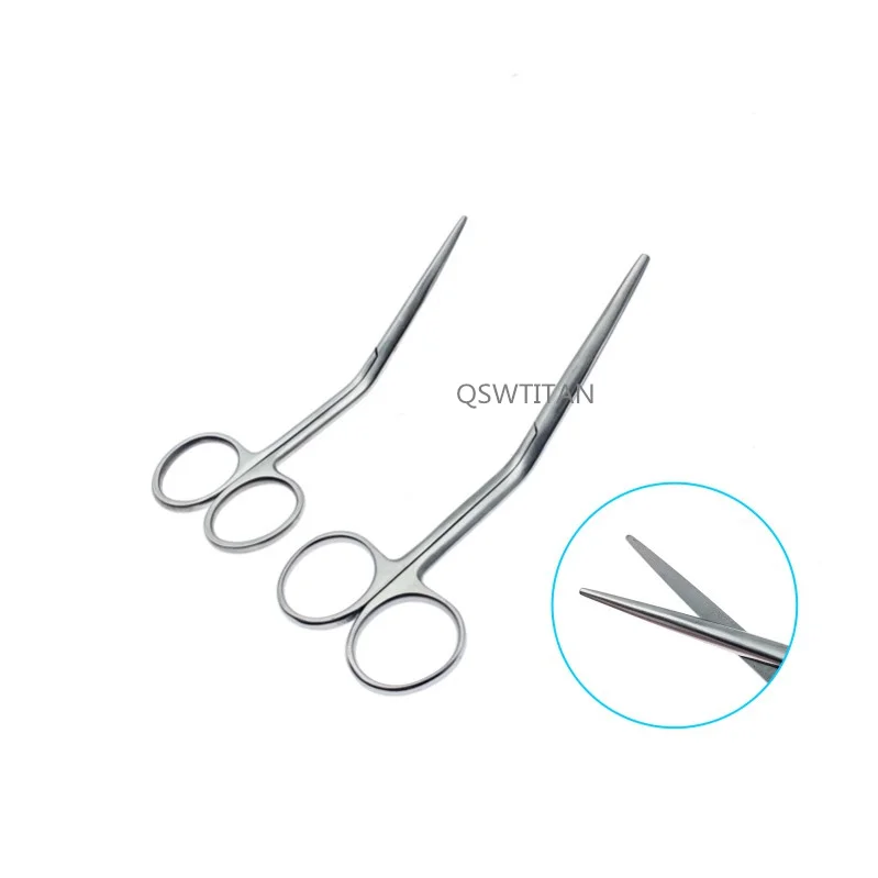 Nasal Septa Scissors Blunt Tips Nasal Surgery Rongeur for Nasal Tissue Removal