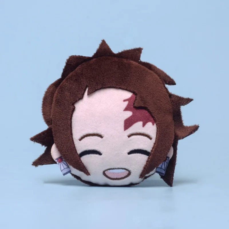 Animation Derivatives Tanjirou Nezuko Zenitsu Inosuke Giyuu Shinobu Kyoujurou Uzui Tengen Plush Coin Purse Present for Friend