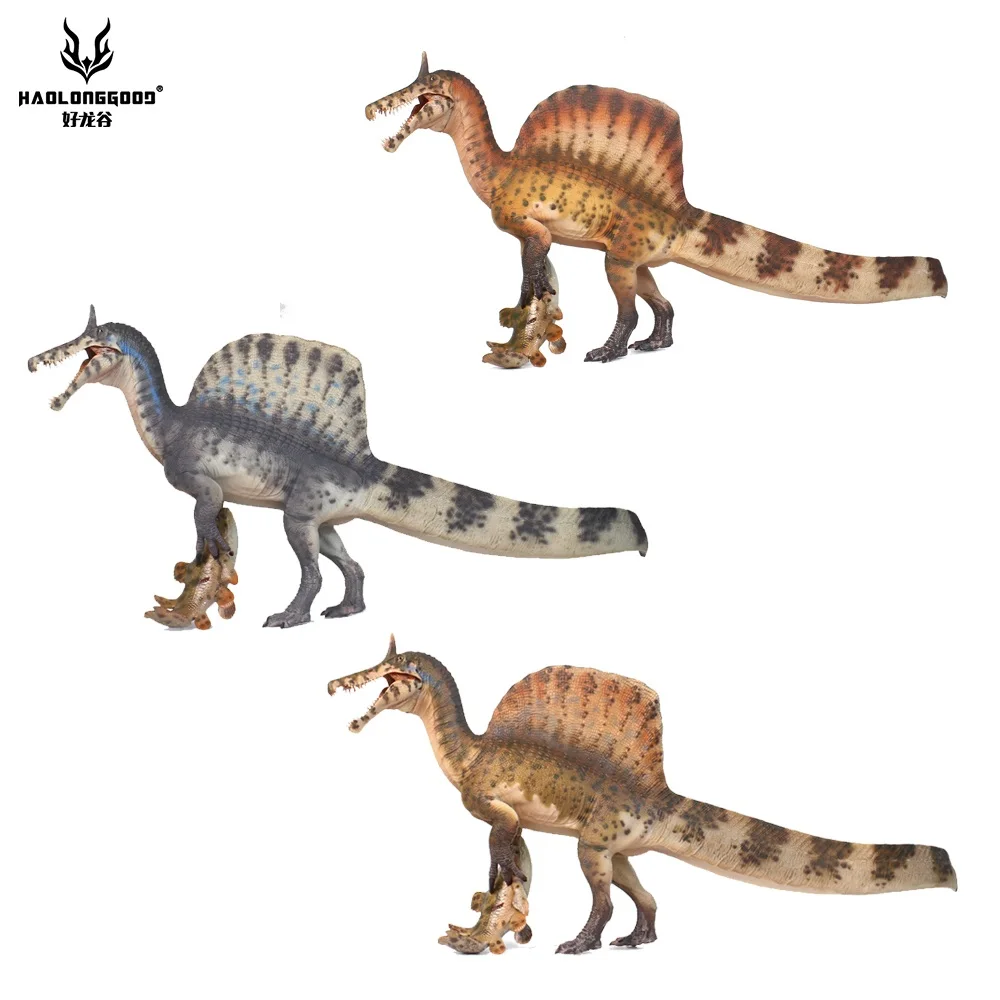 1:35 HAOLONGGOOD Spinosaurus Mirabilis Zabawka Dinozaur Model Starożytnego Zwierzęcia z epoki prehistorycznej