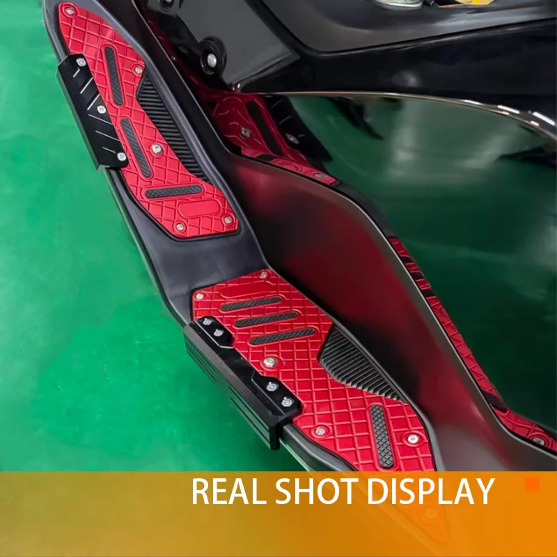 For Yamaha NMAX155 2025 NMAX 155 125 V3 2025 Motorcycle CNC Foot Pegs Plate Skid Proof Pedals Plate Footrest Footpads Foot Pedal