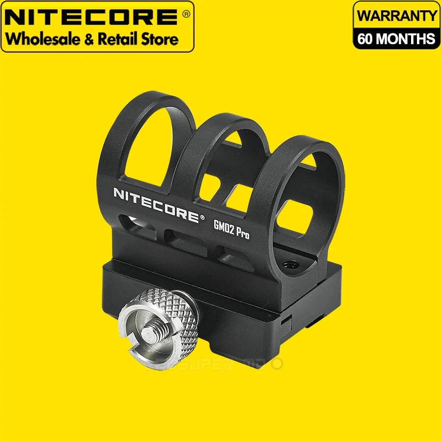 

Держатель NITECORE GM02 Pro Picatinny Rail для фонариков диаметром корпуса 25,8–26,5 мм