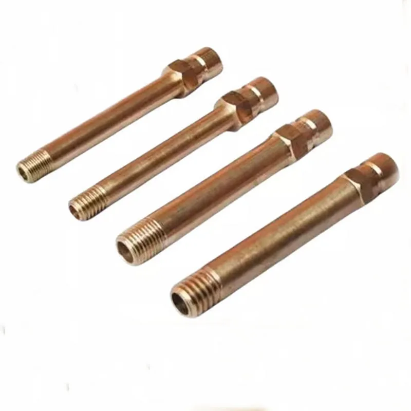 Brass JP251Quick Connector NPT Male Thread Water Cooling Nozzle Pipe Extension Fitting for Mold Injection Machine Cooling System