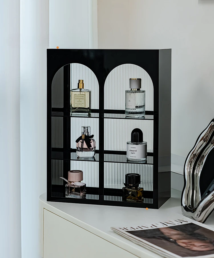 

Acrylic living room creative cup holder simple home desktop storage bedroom makeup