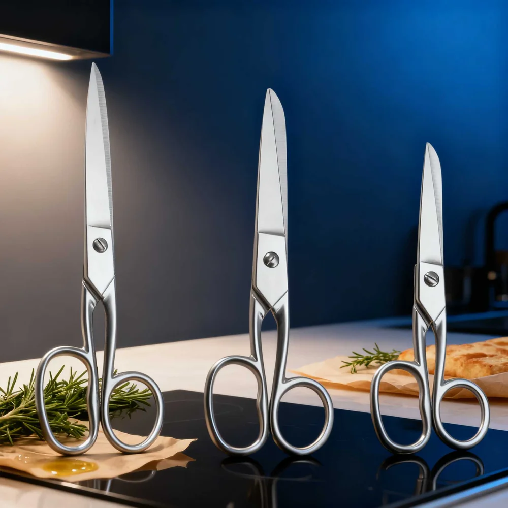 Stainless Steel Professional Tailor Sewing Shears, Fabric Cutter for Embroidery Cross Stitch Thread Yarn DIY Crafts