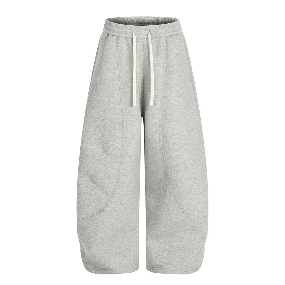 Sport Pleated Scimitar Pants Men Women Streetwear Fashion Casual Loose Track Wide-leg Harem Baggy Trousers Y2k Machete Pants
