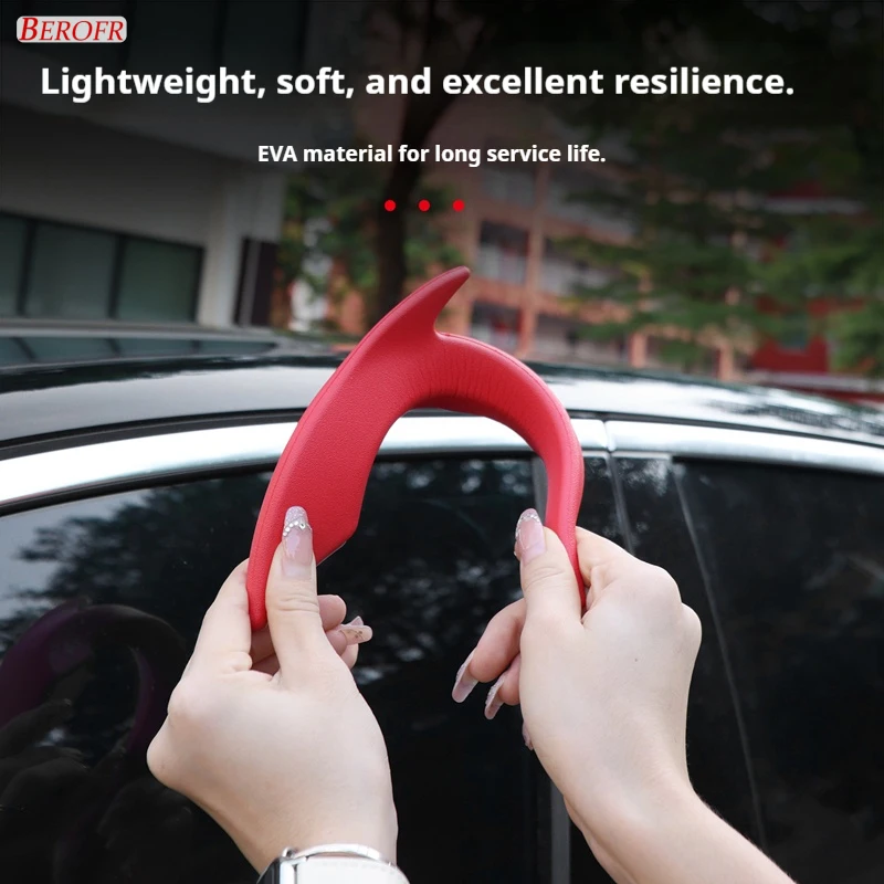 Dragon Horn 3D Stereo Car Sticker Car Roof Decoration Dragon Horn Sticker For Geely Okavango Vision Coolray Atlas Tugella