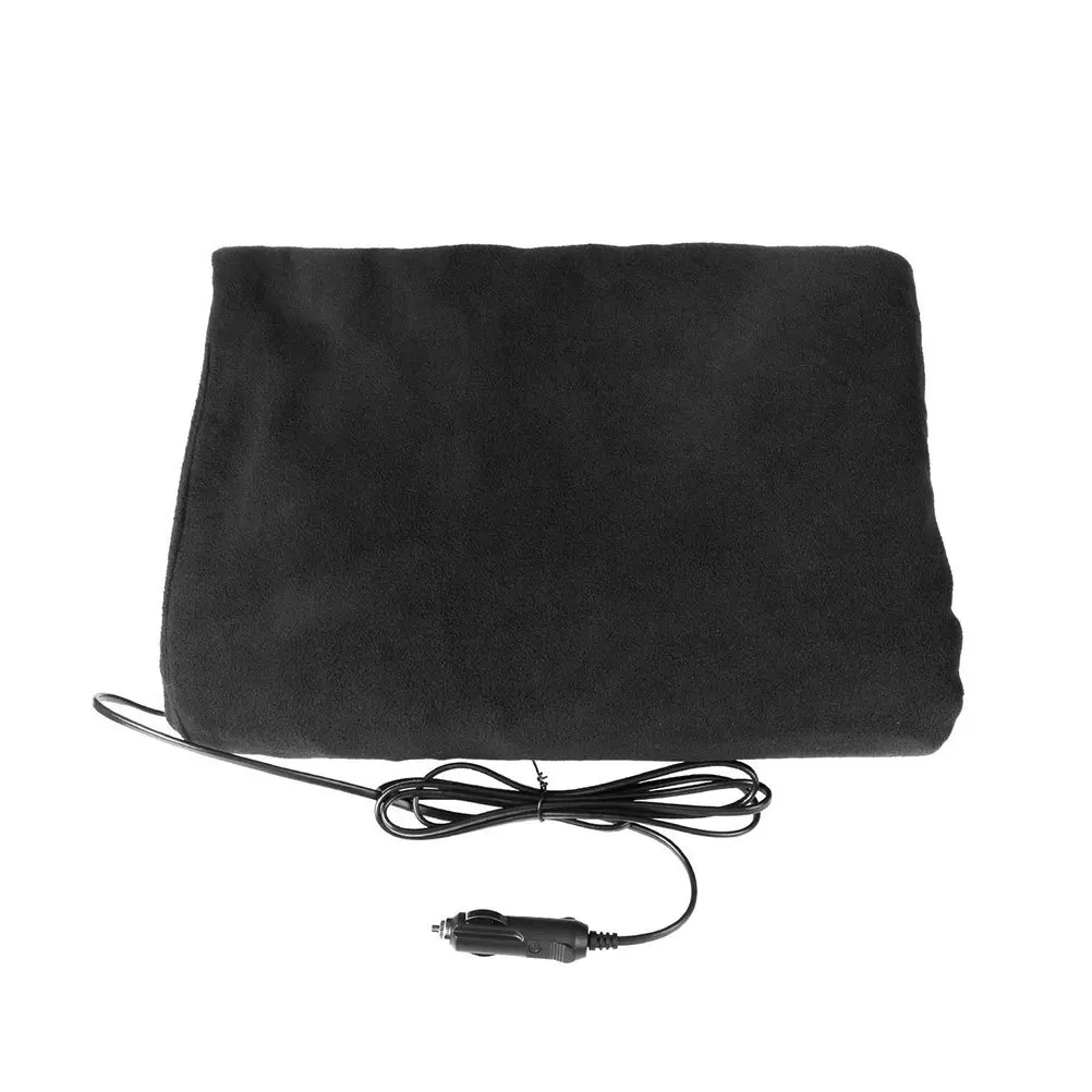 1Pcs 12V Car Electric Heated Blanket Warm Cotton Cushion Breathable Energy Saving Adjustable Temperature Travel Pad