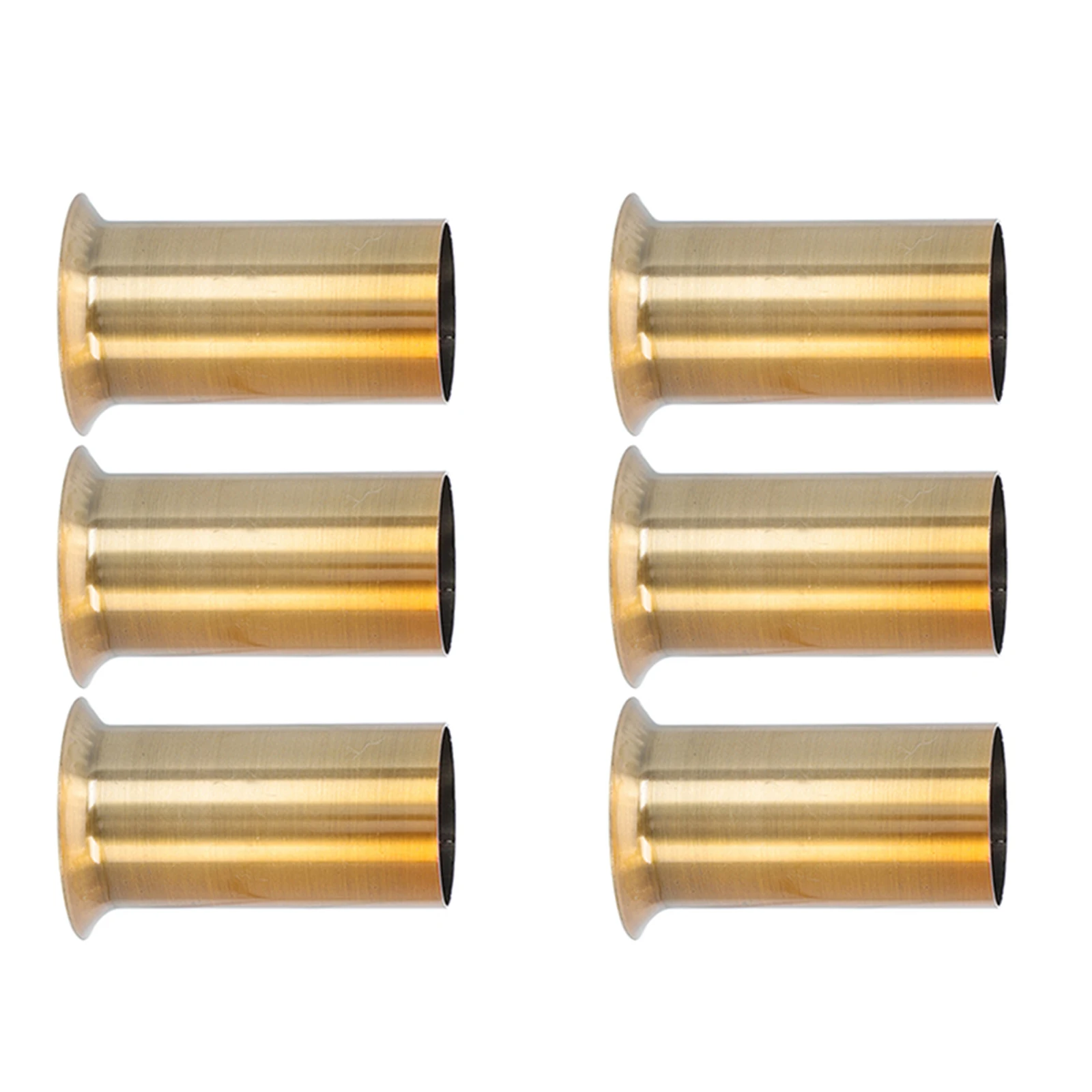 

6pcs Covers Metal Candelabra Base Sockets Drip Protectors For Ceiling Lamp Light Sleeve Lighting Accessories