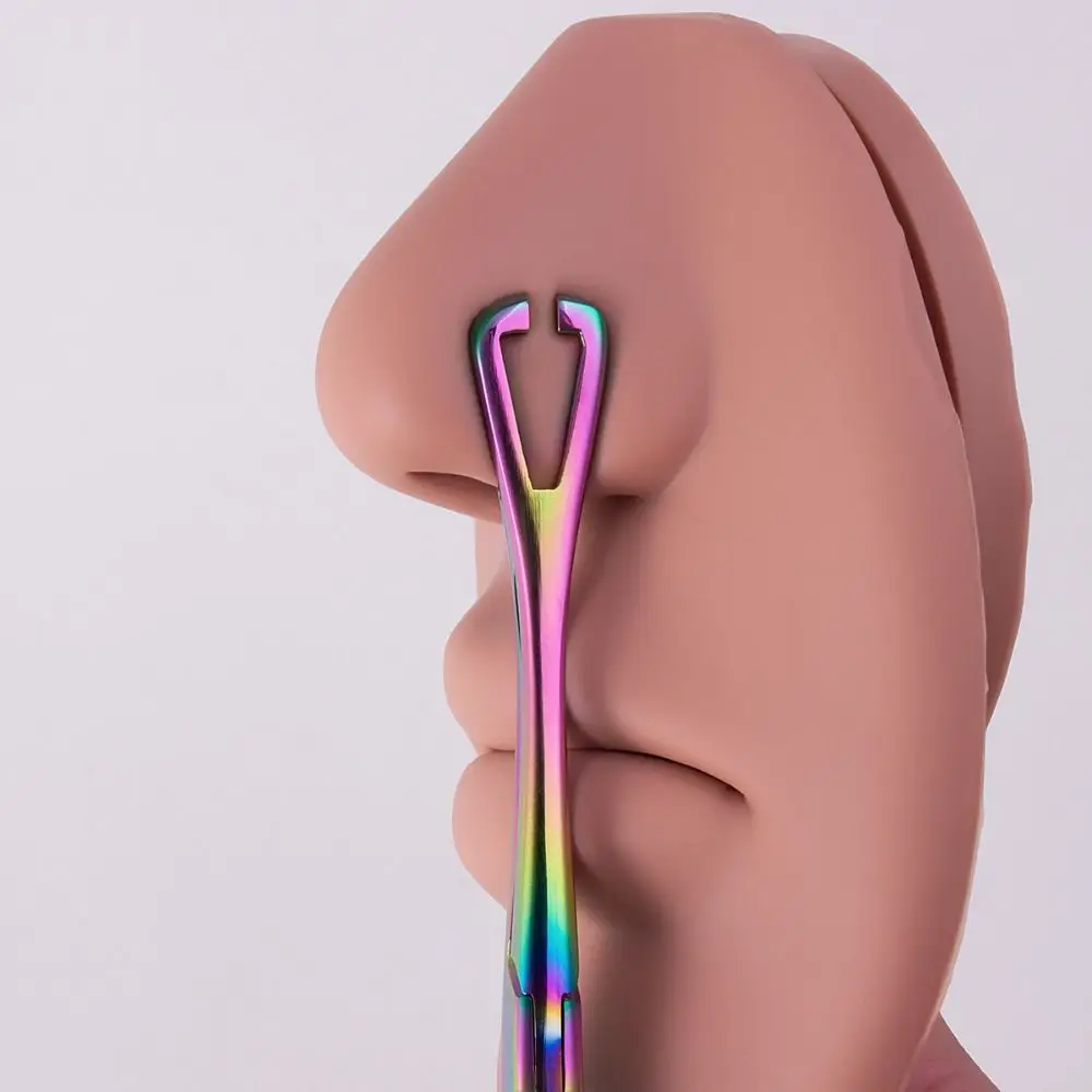 

Body Jewelry Tool Stainless Steel Piercing Clamp Piercing Tools Puncture Tool Disposable Professional Tool Tweezers