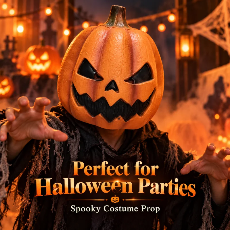Halloween Horror Latex Mask Realistic Scary Face Mask for Cosplay Costume Party Haunted House Decoration