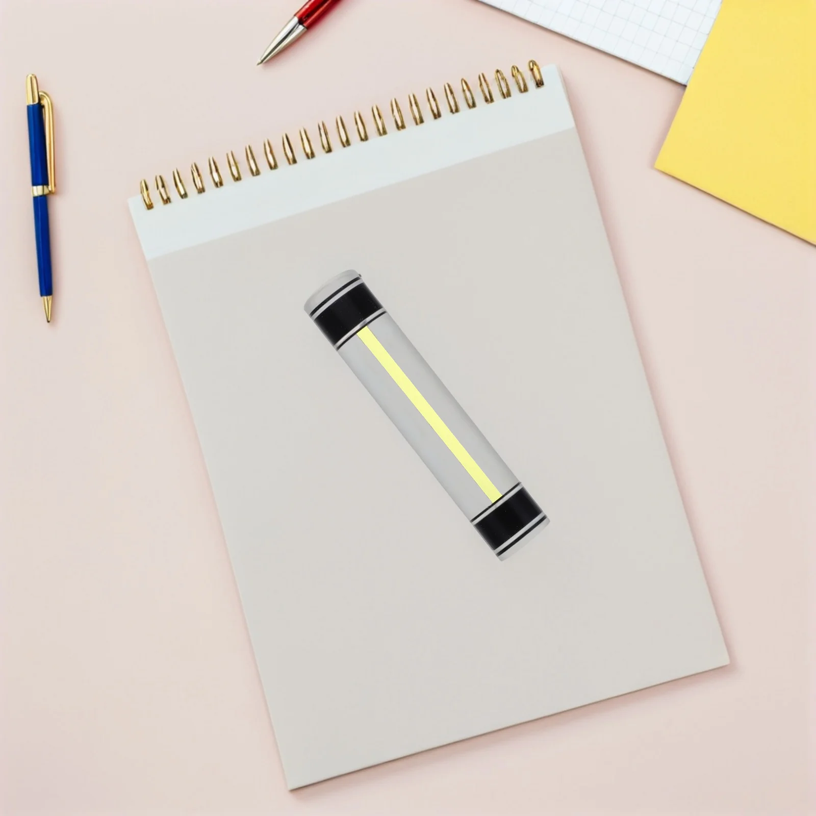 6 Inch Acrylic Magnifying Ruler Clear Transparent Strip-Shaped Tool For Reading Books Maps Small Prints Measuring Line Guide