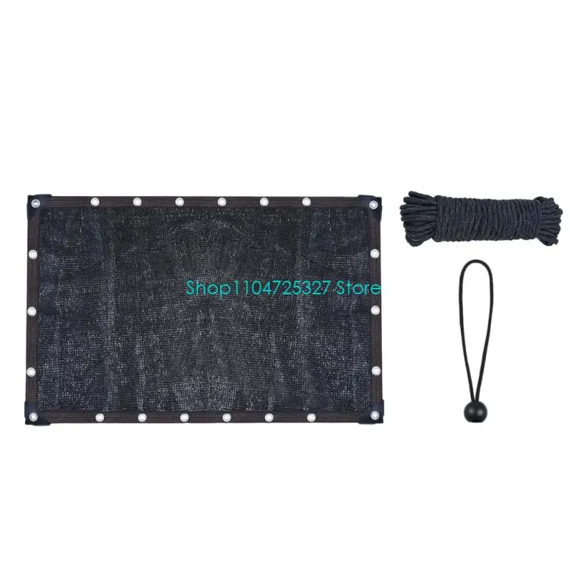 D8KF Tear Resistant Sun Blocking Cover for Livestock Enclosures Outdoor FlowerBed Use