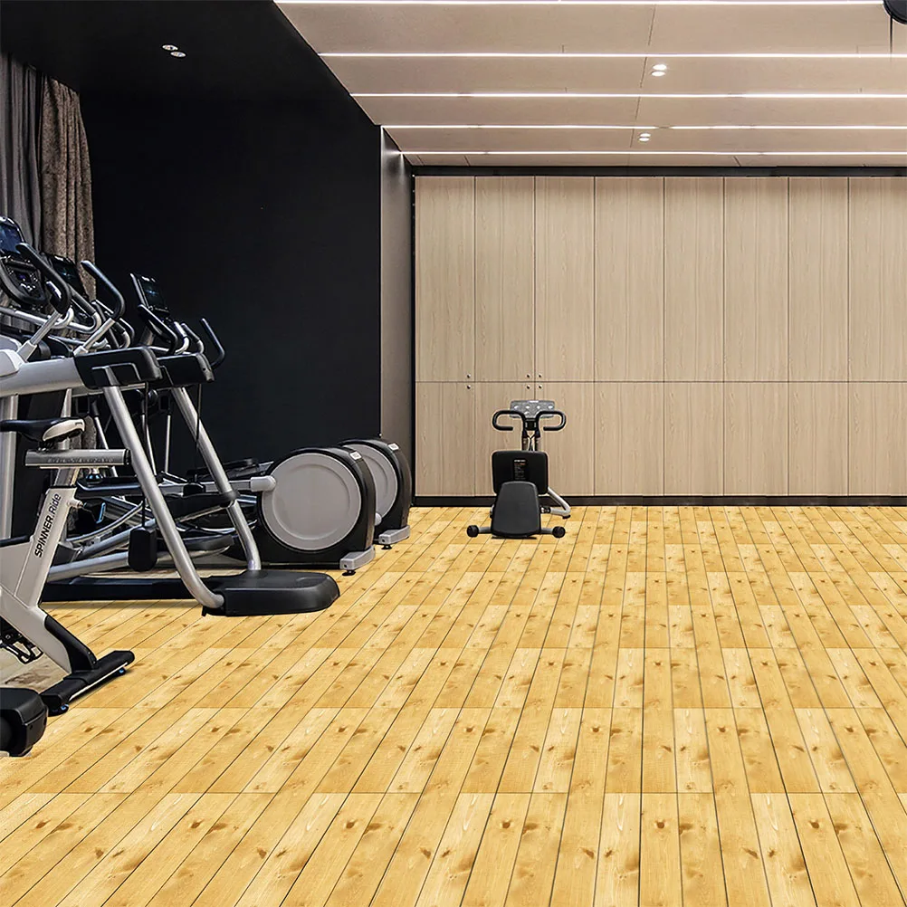 

Wood Grain Floor Stickers Self Adhesive PVC Vintage Home Decor Peel Stick Tiles Planks Easy Cut Durable Bedroom Living Room