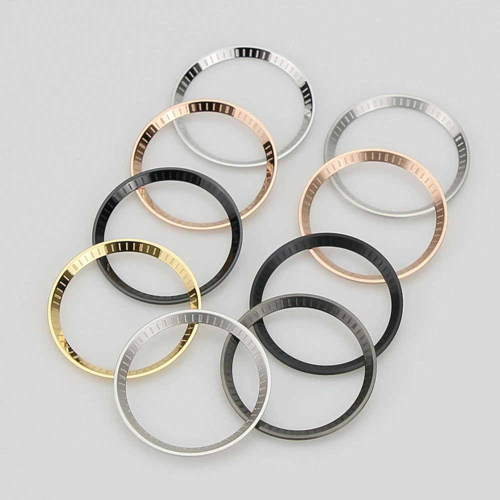 316L الفولاذ المقاوم للصدأ المزيد من الألوان مع حلقة الفصل لساعة السلحفاة