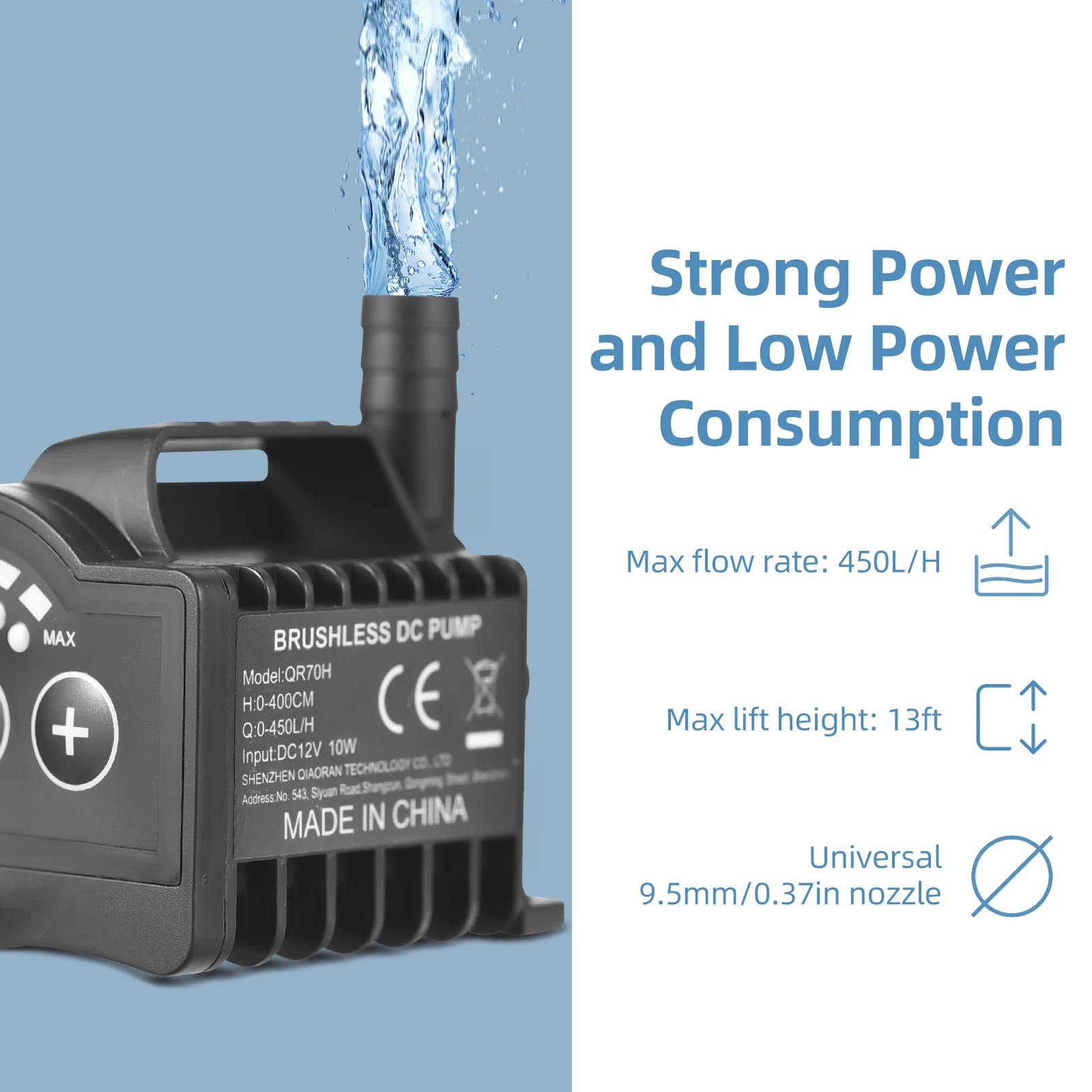 Submersible 12V Water Pump 8 L - Aquarium Fish In Pond review and price