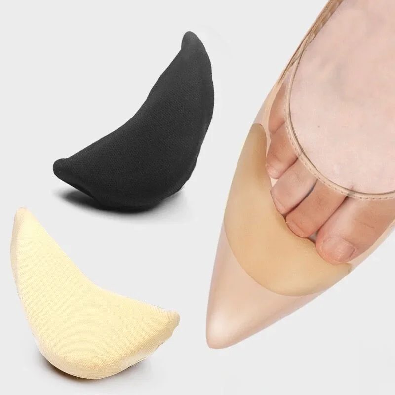 5pairs Women's Sponge Forefoot Insert Pads for Reduce Shoes Size Pain Relief High Heel Insoles Adjustment Shoe Filler Protectors 3