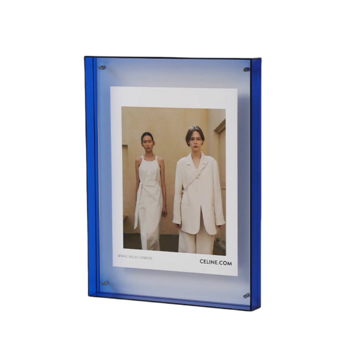 Acrylic Photo Frame Plastic Rectangle Holder