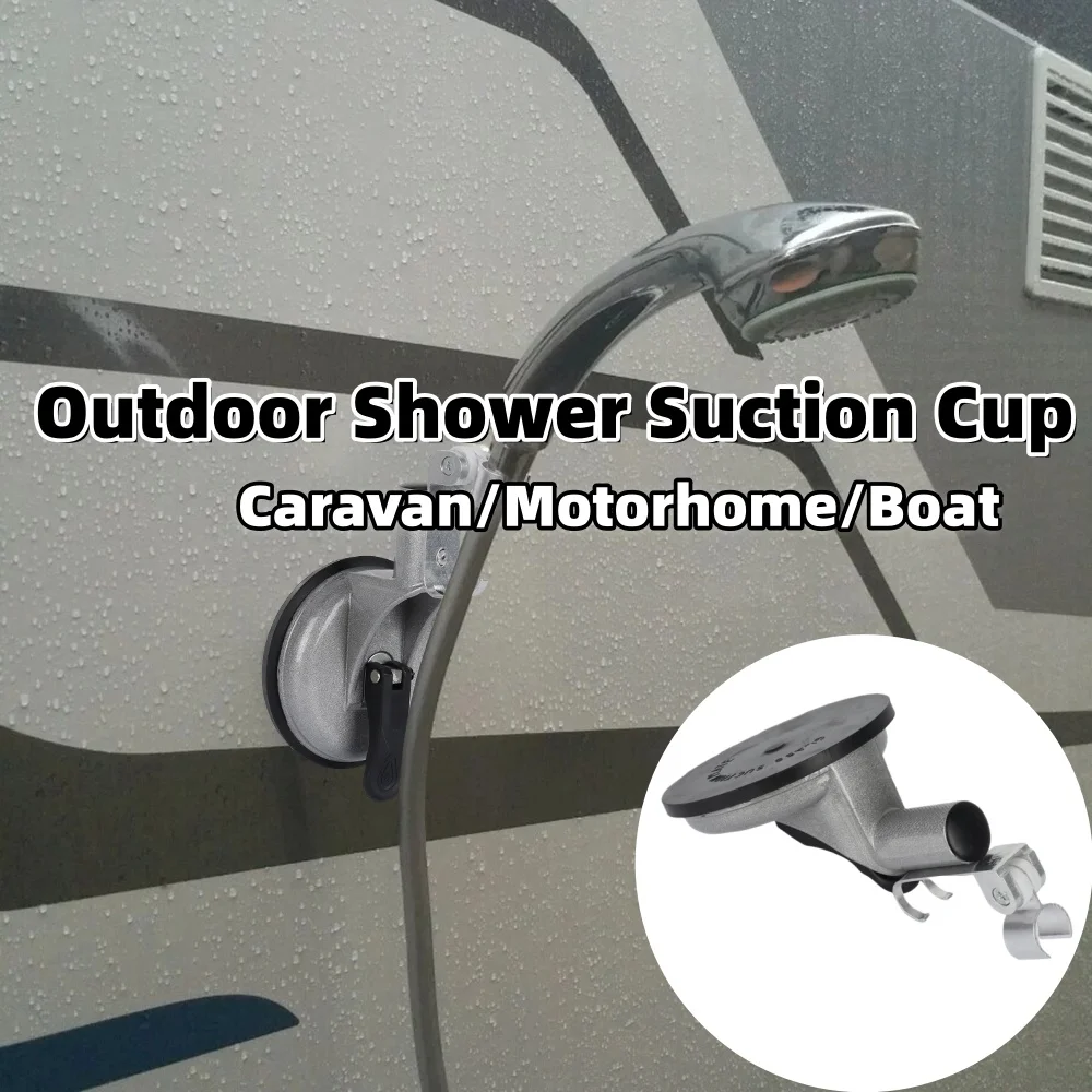 1Pcs RV Outdoor Shower Suction Cup Camping Shower Bracket Universal RV Accessories For Caravan Motorhome Boat