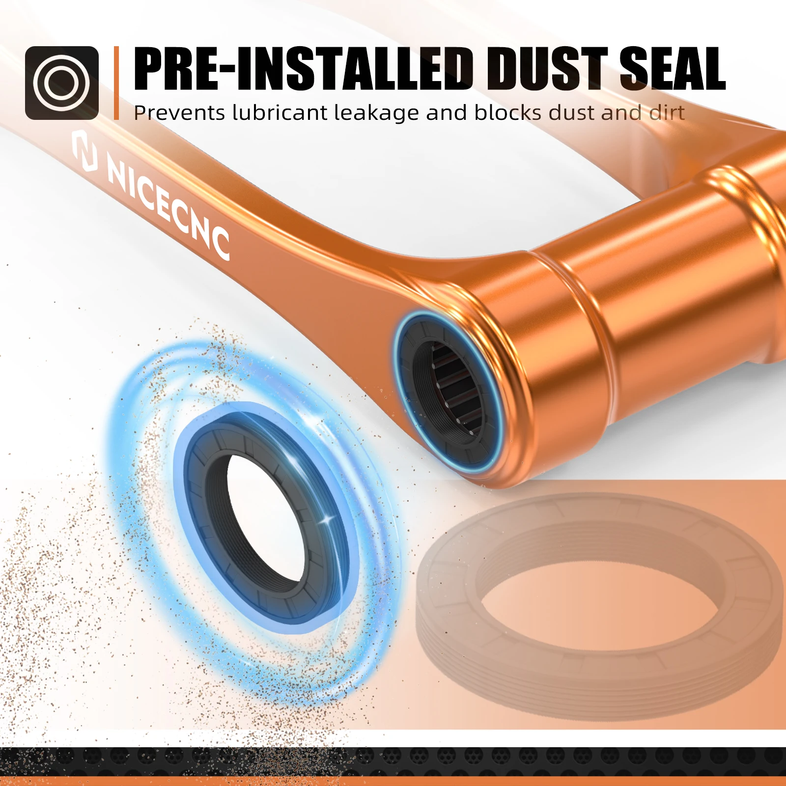 NICECNC لـ KTM SX 125 SX-F 450 SX250 XC300 SX-F 250 XC-F 350 XC-F 450 XC125 SX150 SX300 XC250 XC-F 250 2025 1 "رابط خفض