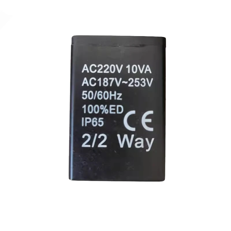 AirTAC Solenoid Coil Inner Diameter 11mm Height 40mm AC187~253V 10VA DC18V~30V 10W 2/2 Way