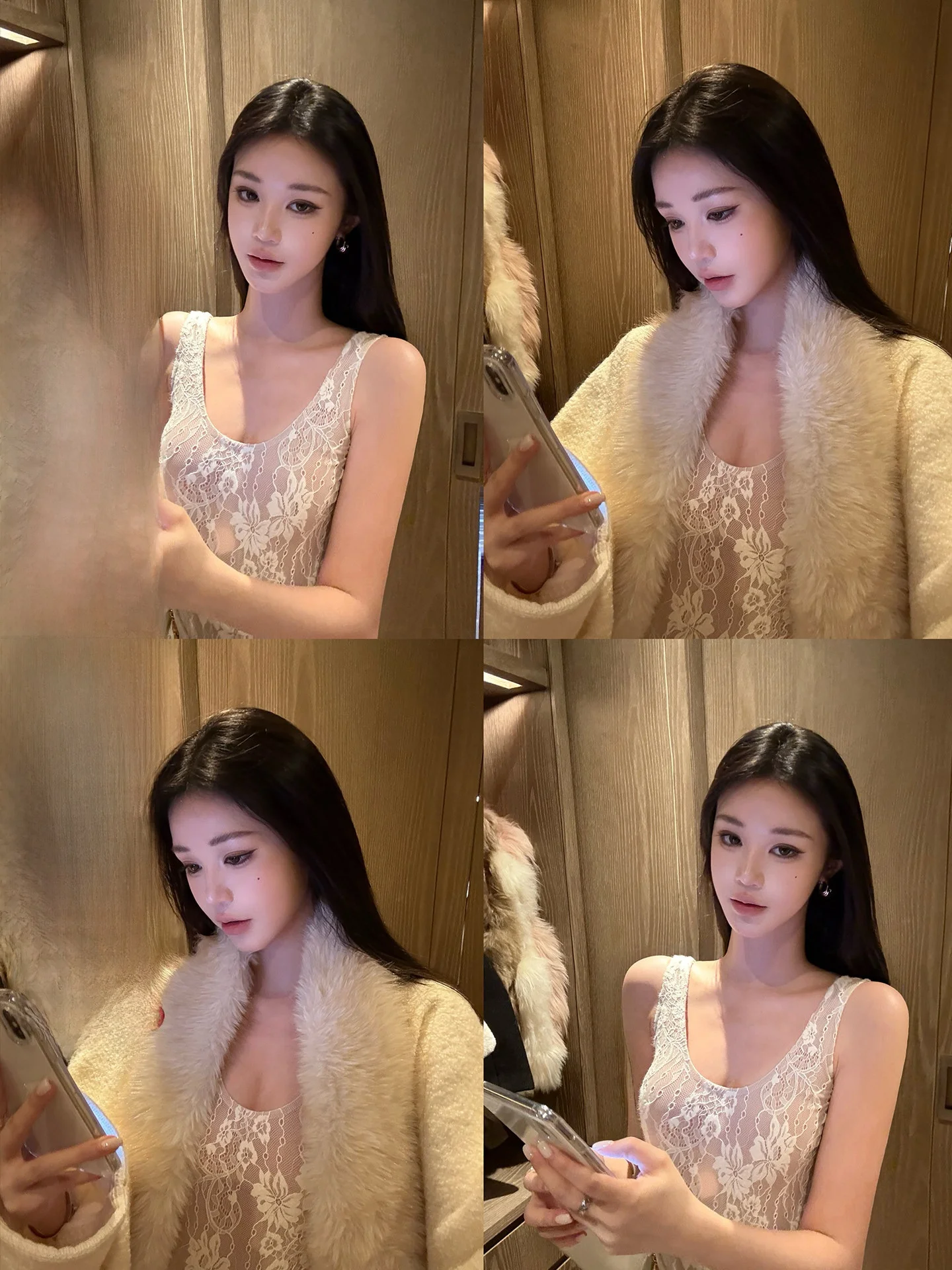 

BULENG сексуальный низкий круглый цельный костюм из чистого круга, повседневная внутренняя одежда средней длины для женщин с цветочным узором