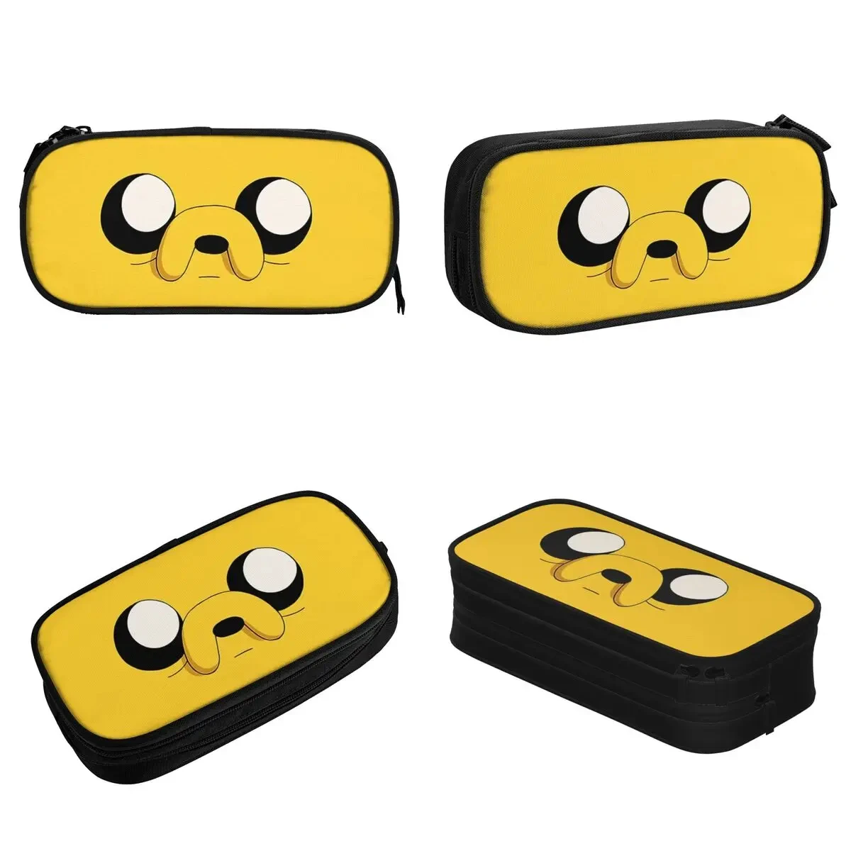 Lovely jack The Dog -Adventure Time Pencil Case Pencil Box Pen Box Student Large Storage Bags School Cosmetic Stationery