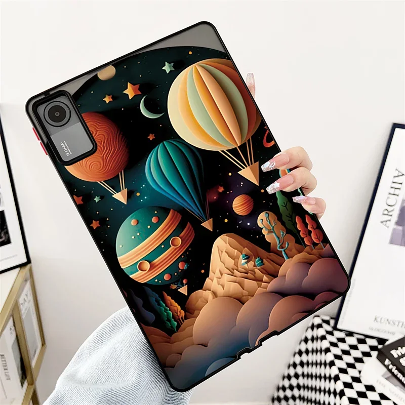 Fire Balloon Case for Xiaomi pad 6/6 Pro 11 inch Case For Xiaomi pad 5/5 Pro 11 inch Redmi Pad SE 2023 Matte Hard Back Cover