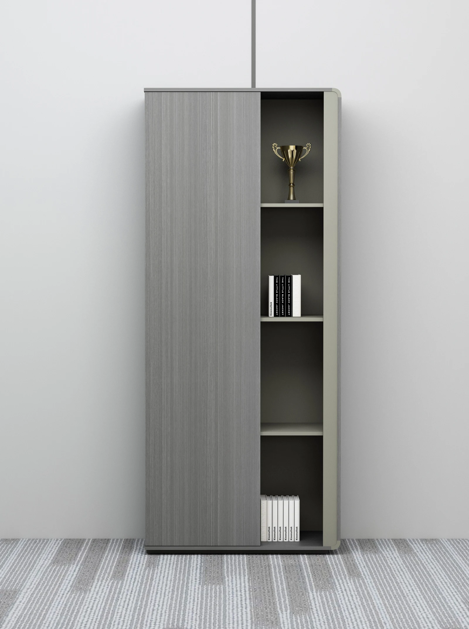 Modern design wooden panel office furniture - individual combination file cabinets for use in homeschool warehouse apartments