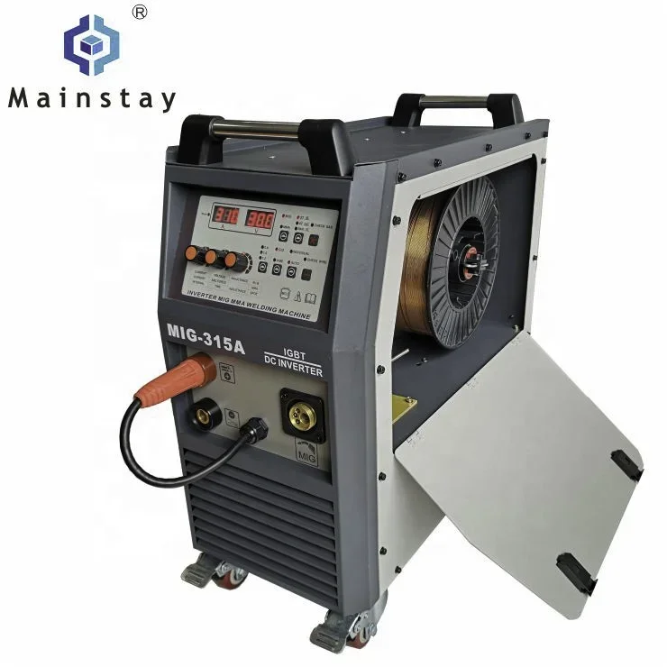 Mig Welding Machine Mig-315 Industrial Soldadora Inverter Nbc315 Other Arc Welders 15kg Wire Welding Built-in