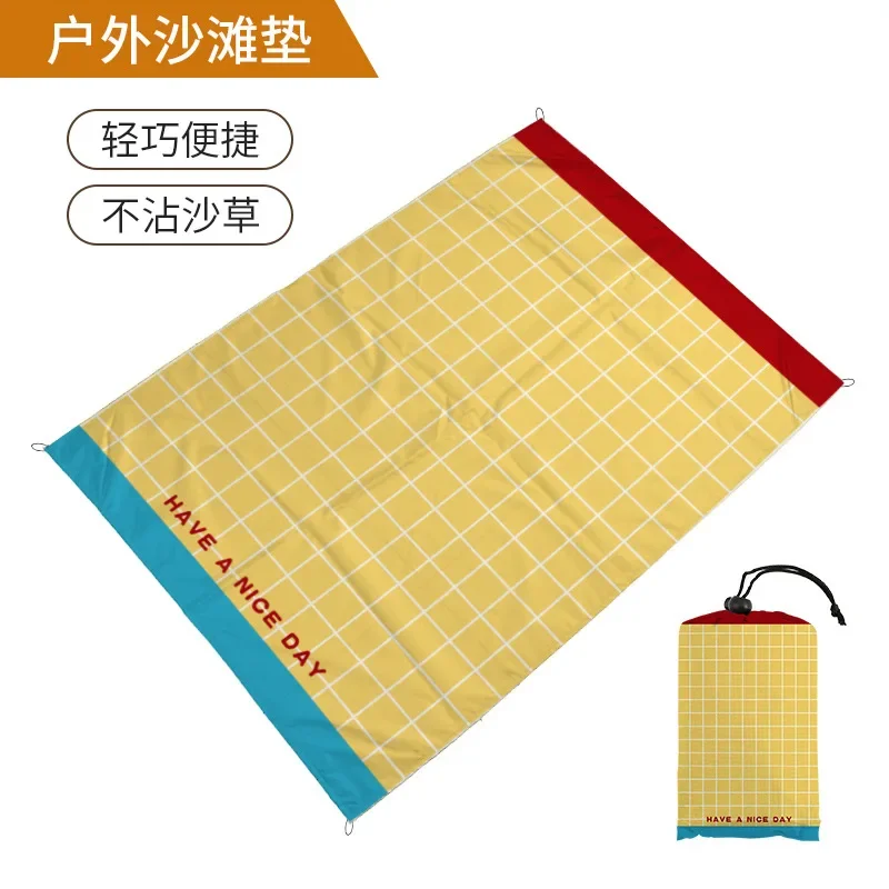 Perfect Portable Ultra Light Beach Mat Light Picnic Mat Beach Mat Floor Cloth Shade Canopy Folding
