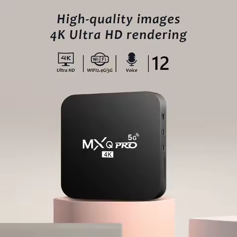 Android 12 Set Top Box RK3228A Quad Core 2.4G&amp;5G Dual WiF TV Media Player 4K HD Video Media Player RAM 1GB ROM 8GB