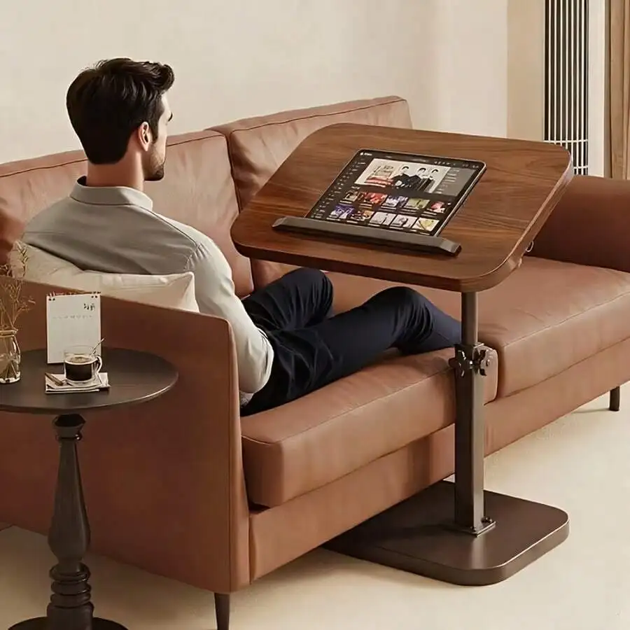 Laptop Desk, A Portable And Adjustable Side Table/Folding Table Suitable For Home Office Desks, Coffee Tables, And Bedside Sofas