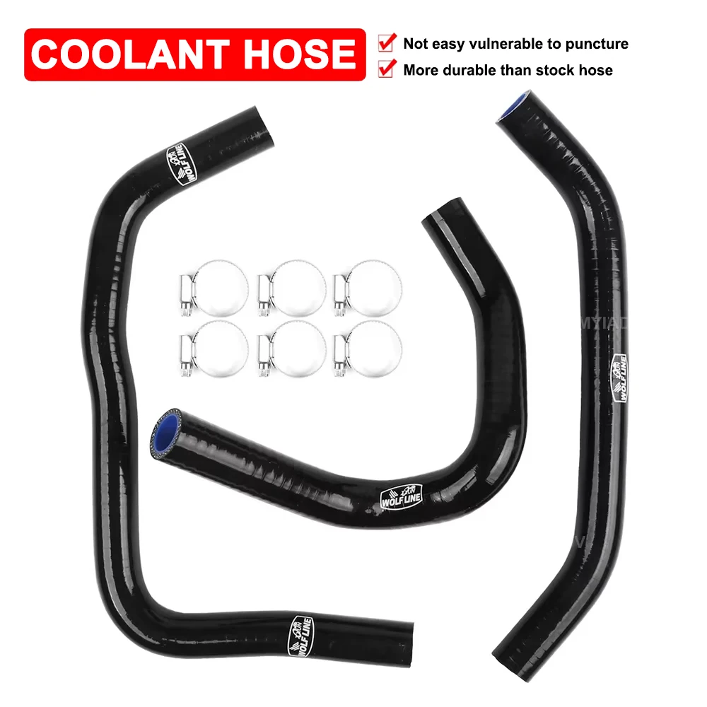 

Motorcycle Radiator Coolant Hose Kit For Kawasaki ZX-25R ZX4R ZX4RR ZX-4RR ZX-4R 2023 2024 Water-cooled Pipes Tube Accessories