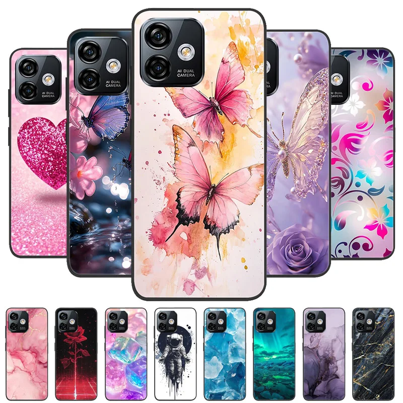 Marble Pattern Phone Case For Ulefone Note 16 Pro Case Soft Back Cover For Ulefone Note16 Pro 6.52'' Silicone Coque Note16pro