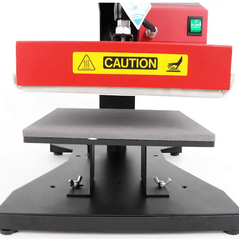 Heat Press Machine Heat Transfer Small Printer Shaking 450W Head Hot Labeling Machine 15*15CM 20*20CM Ironing Board Size